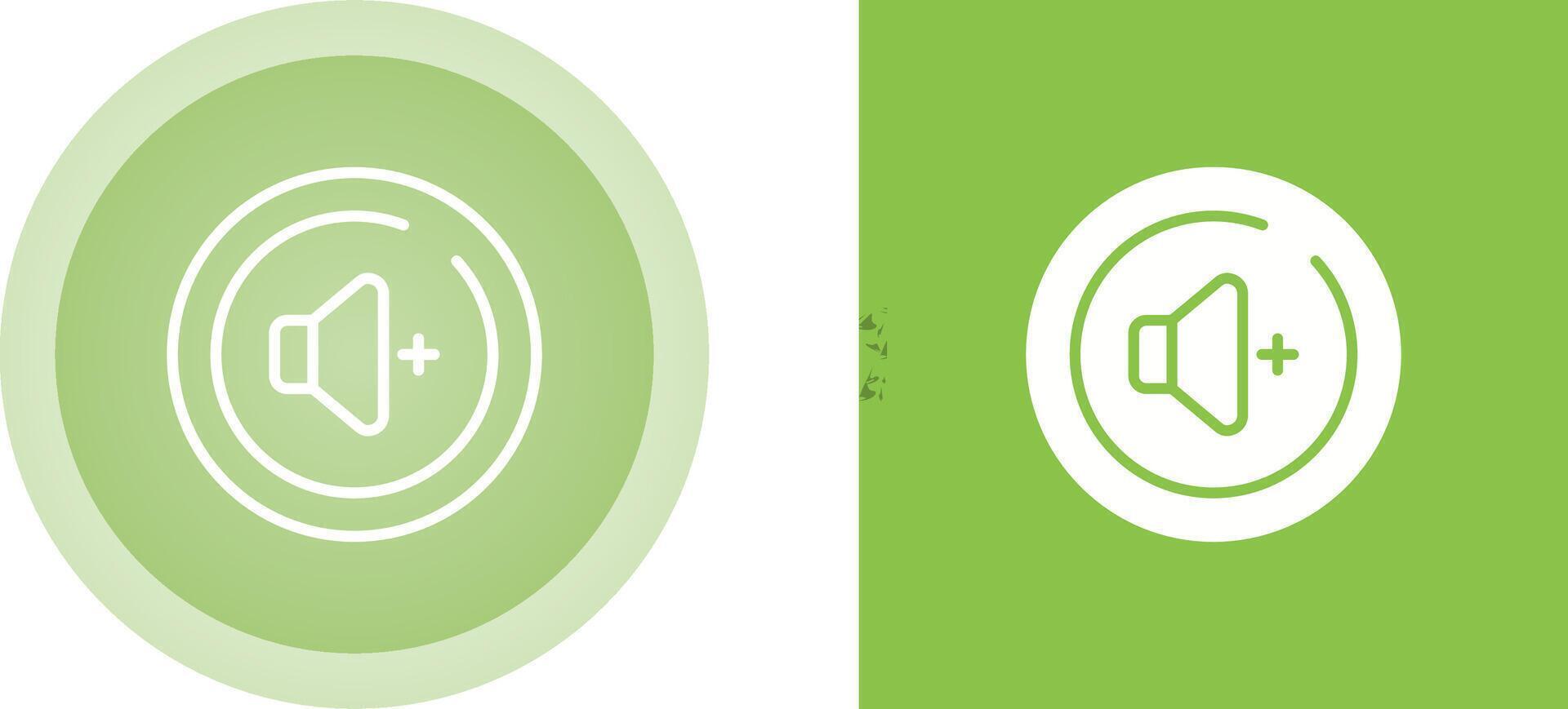 Volume Up Circle Vector Icon