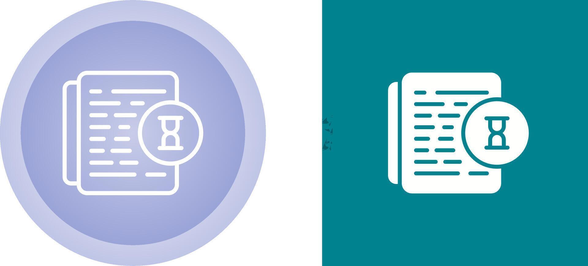 Document Audit Vector Icon