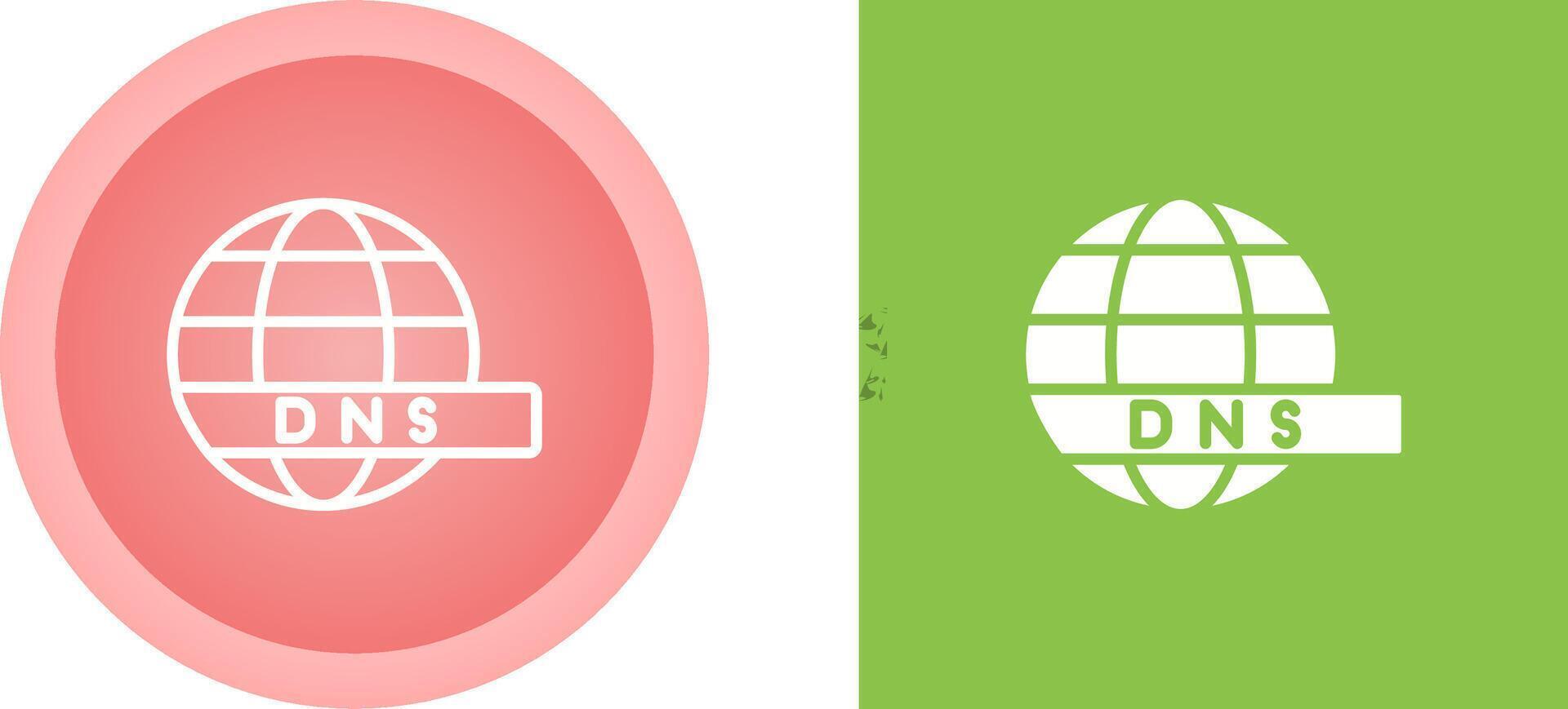 DNS Server Vector Icon