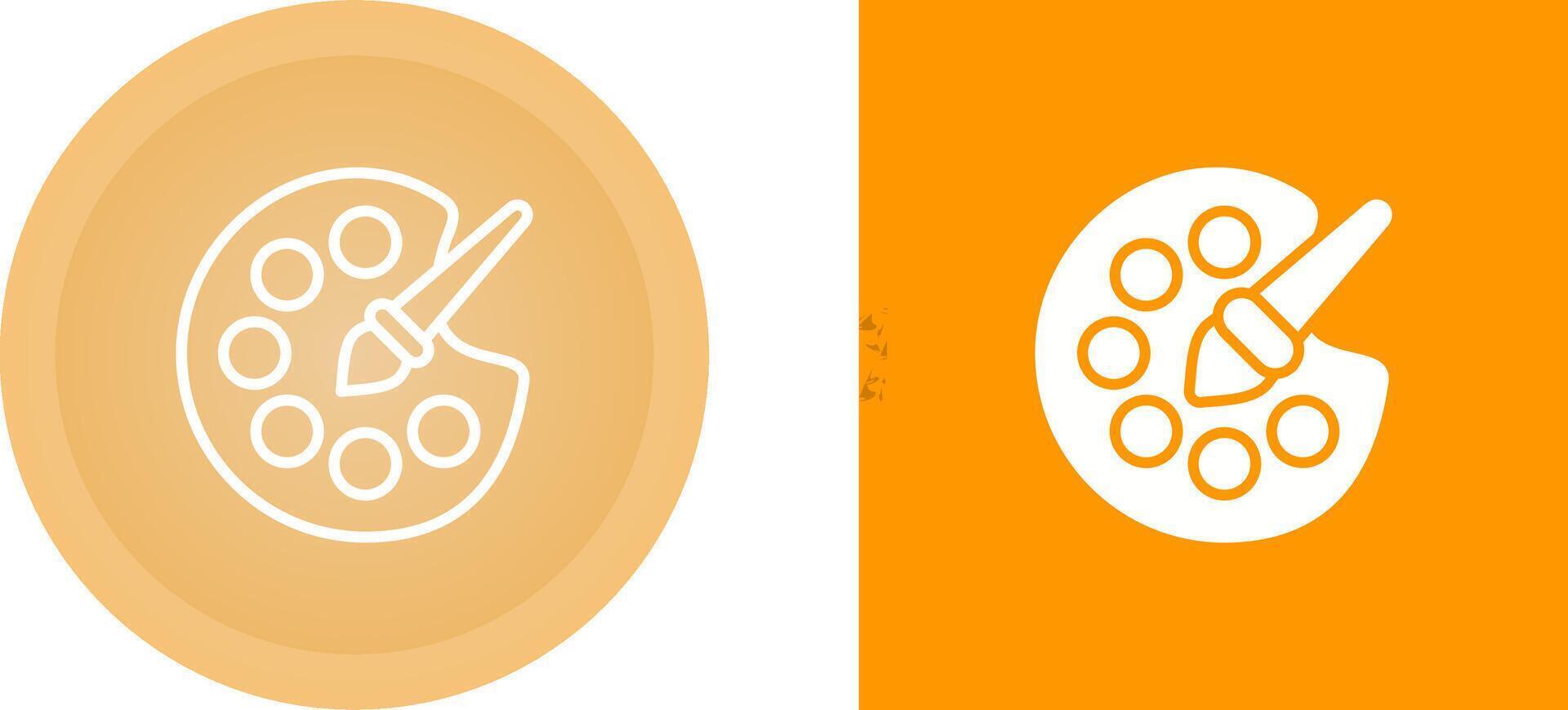 Artist Palette Vector Icon