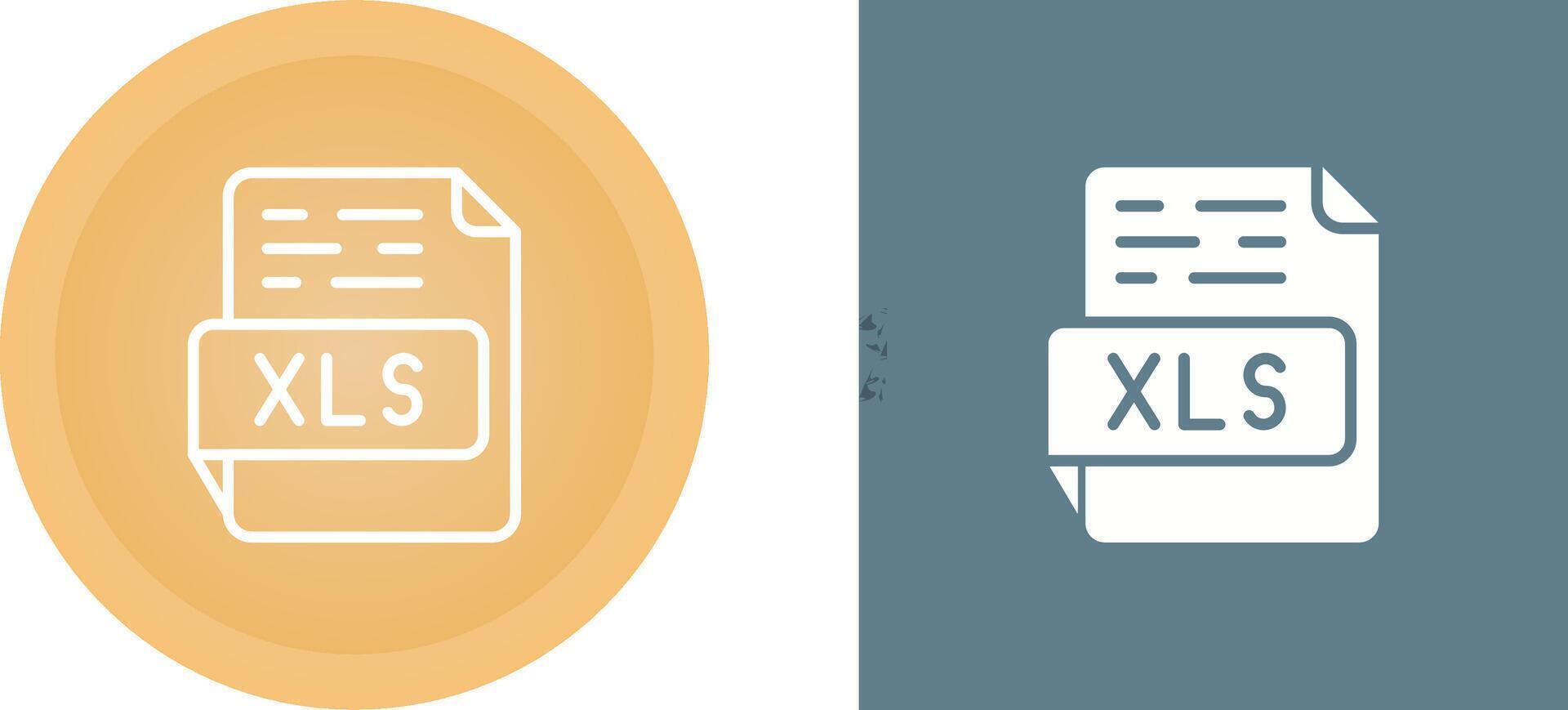 XLS Vector Icon