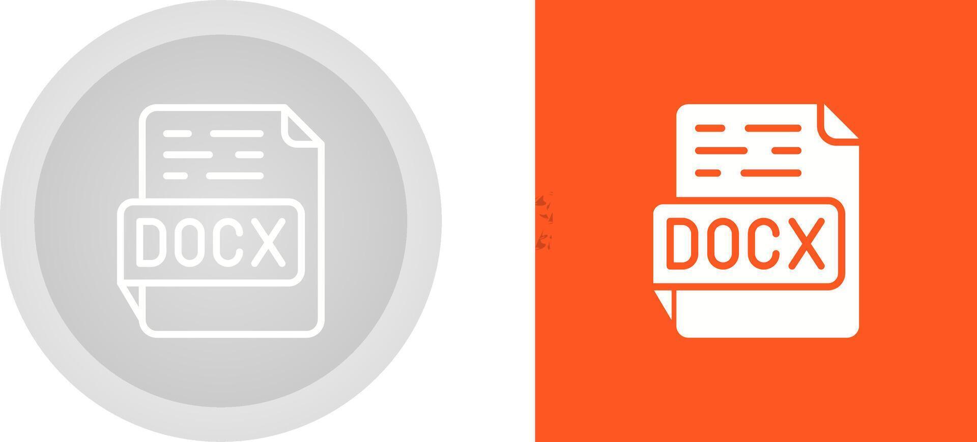 DOCX Vector Icon