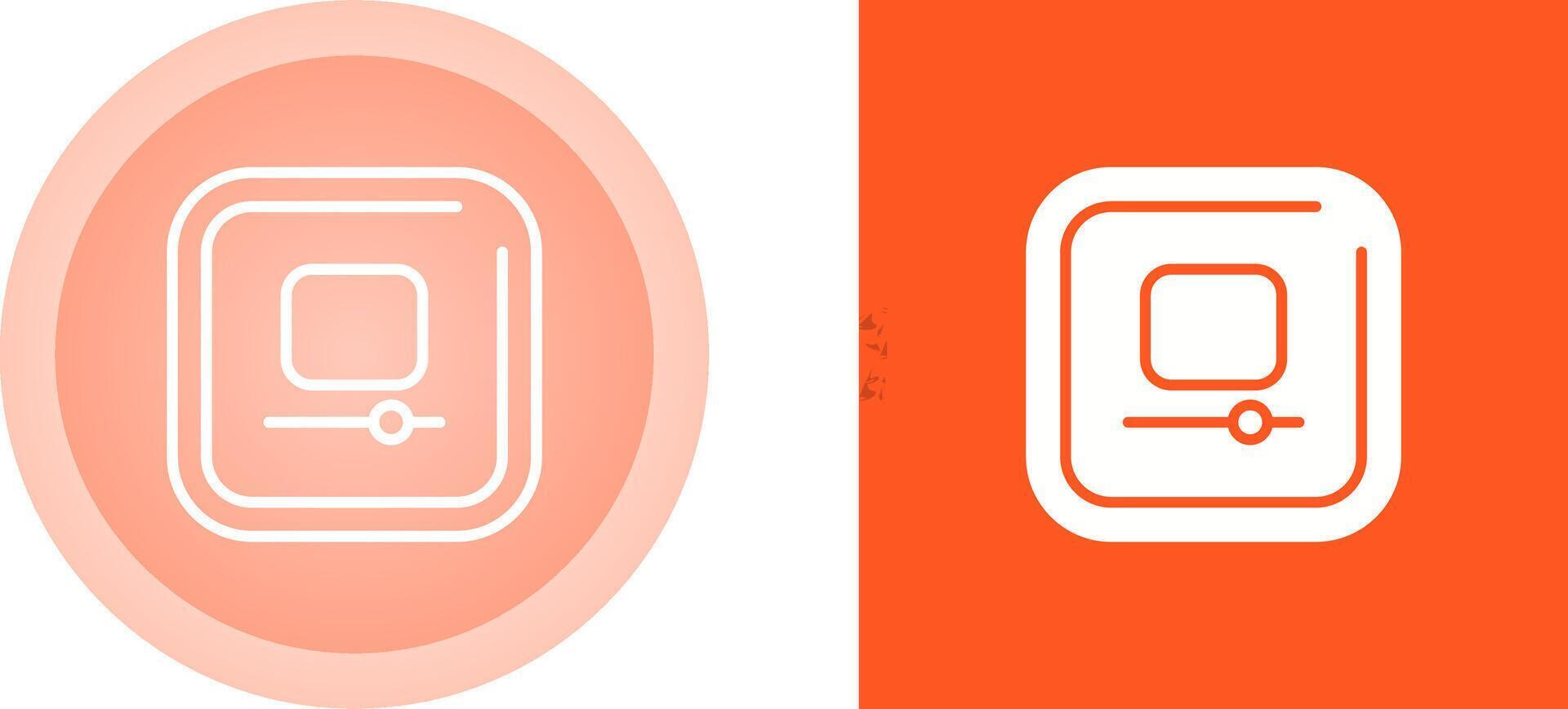 Video Stop Square Vector Icon