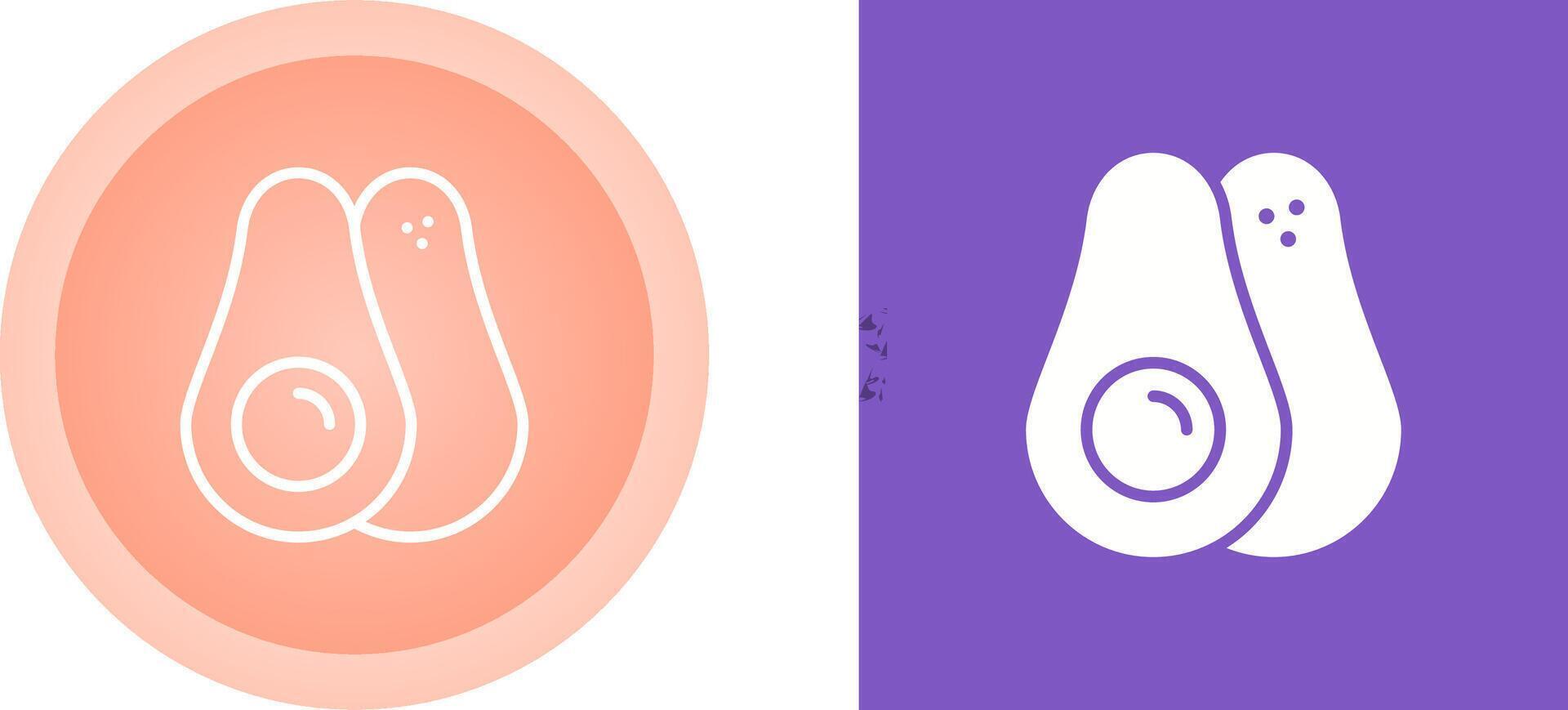 Avocado Vector Icon