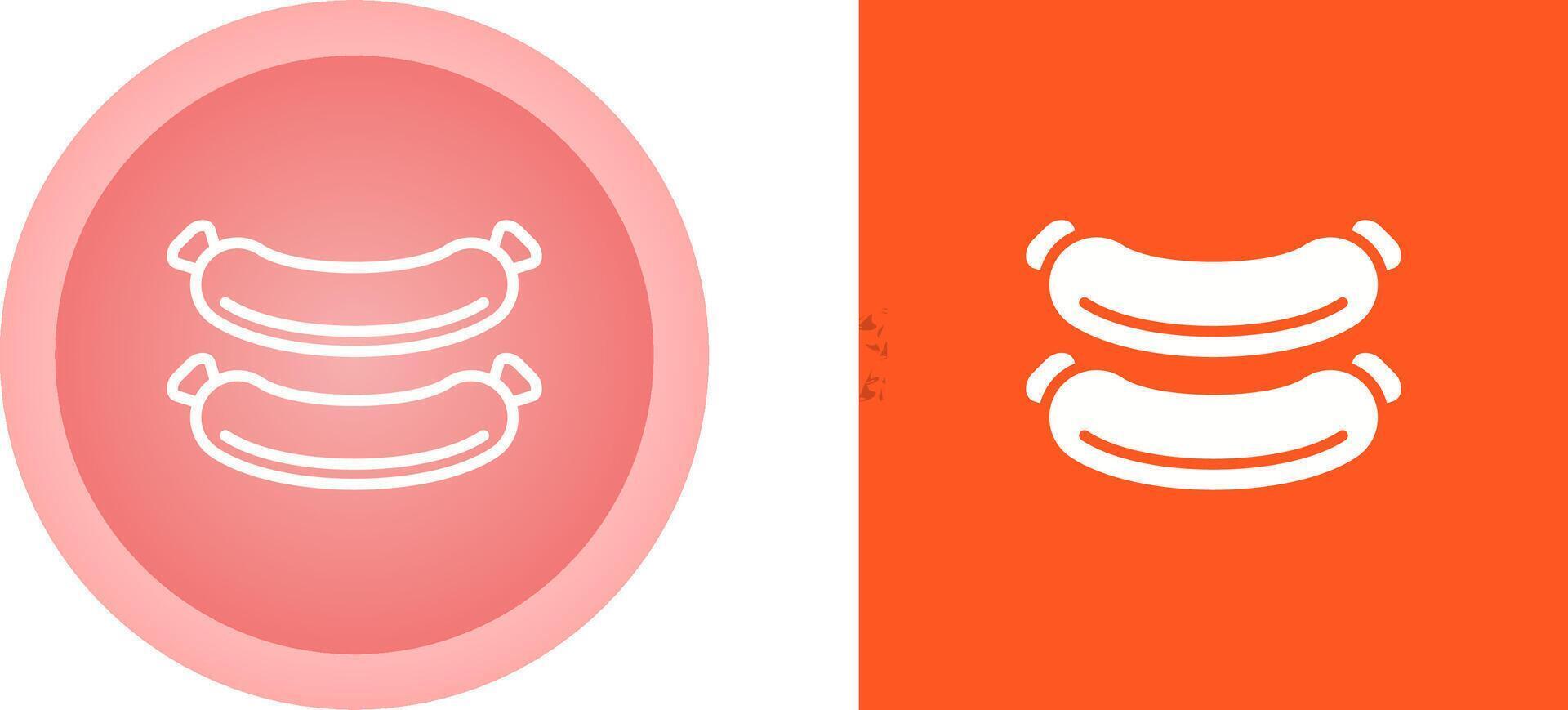 Sausage Vector Icon