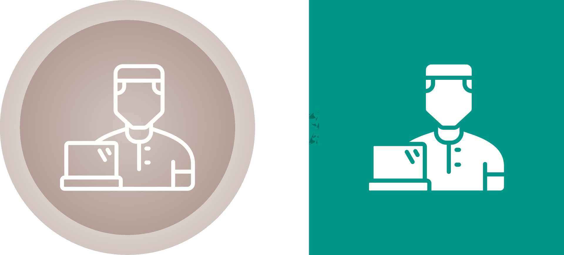 User Working Vector Icon 40624182 Vector Art at Vecteezy