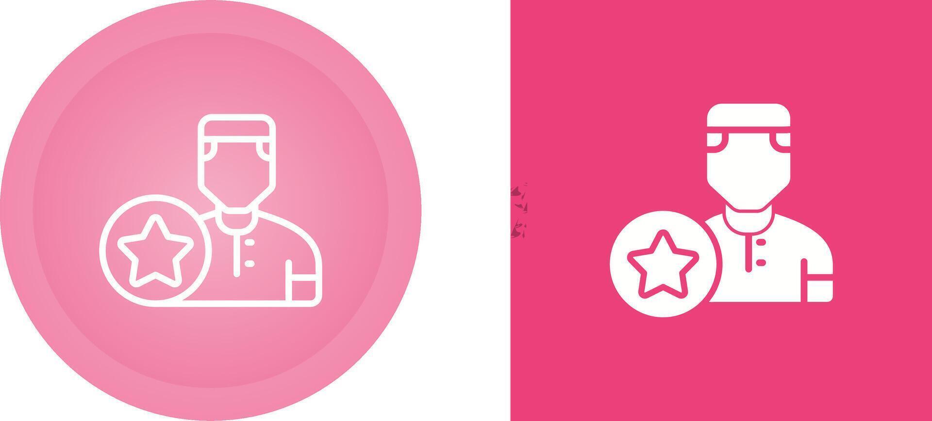 Five Star Review Vector Icon