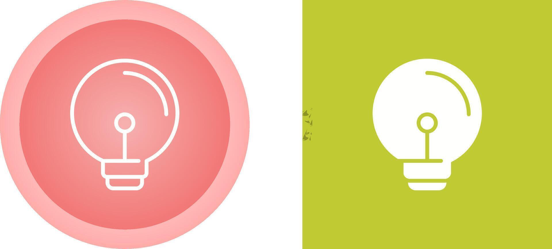 Light Bulb Vector Icon