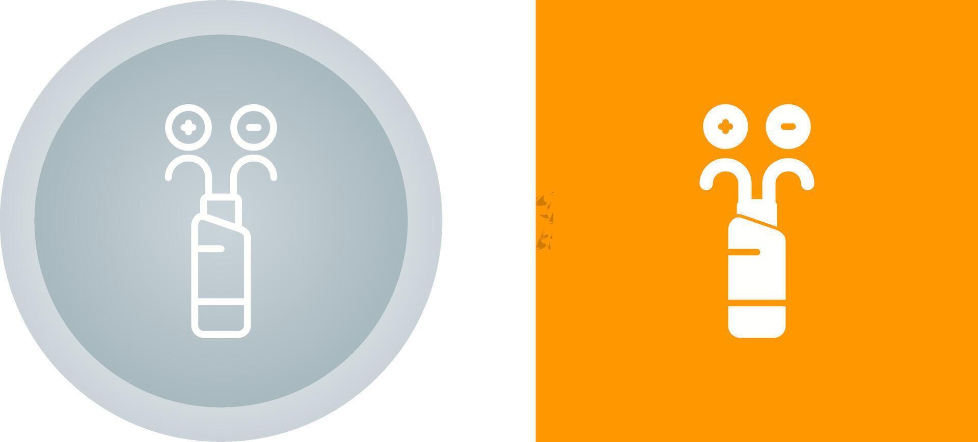 Unique Two Icons Set vector