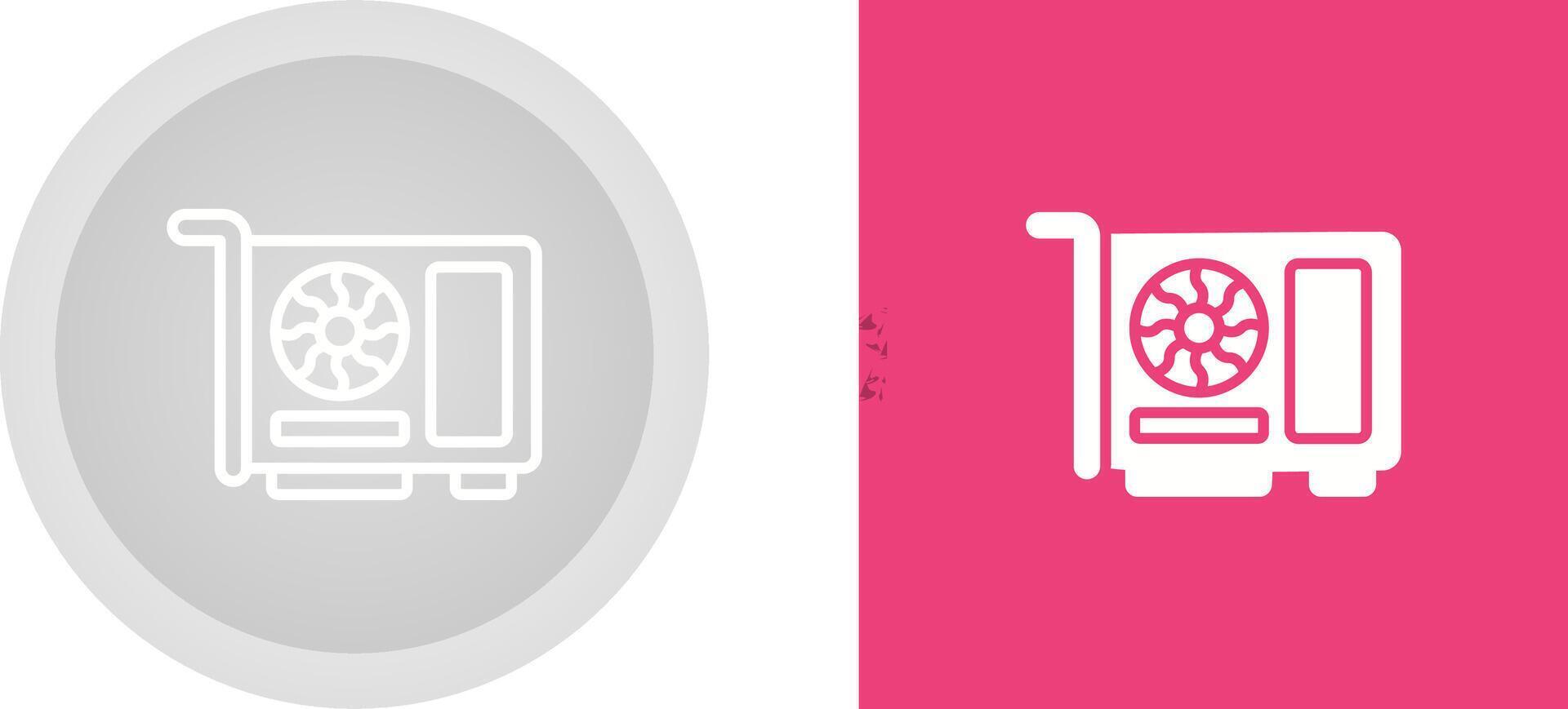 Graphic Card Vector Icon