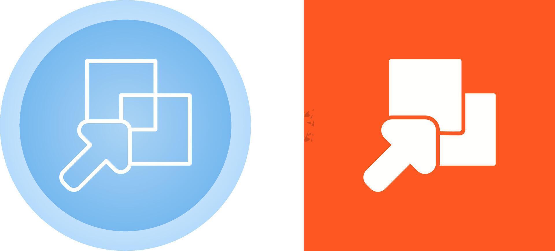 Overlap Vector Icon 40624409 Vector Art at Vecteezy