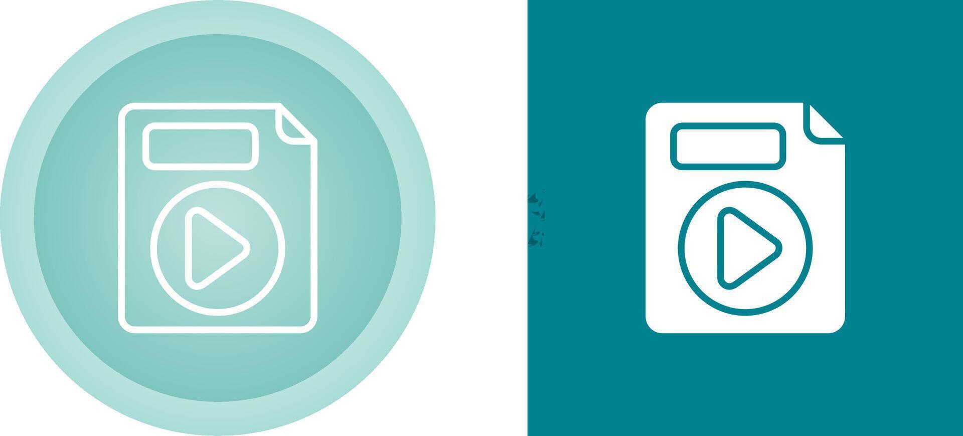 Video File Vector Icon