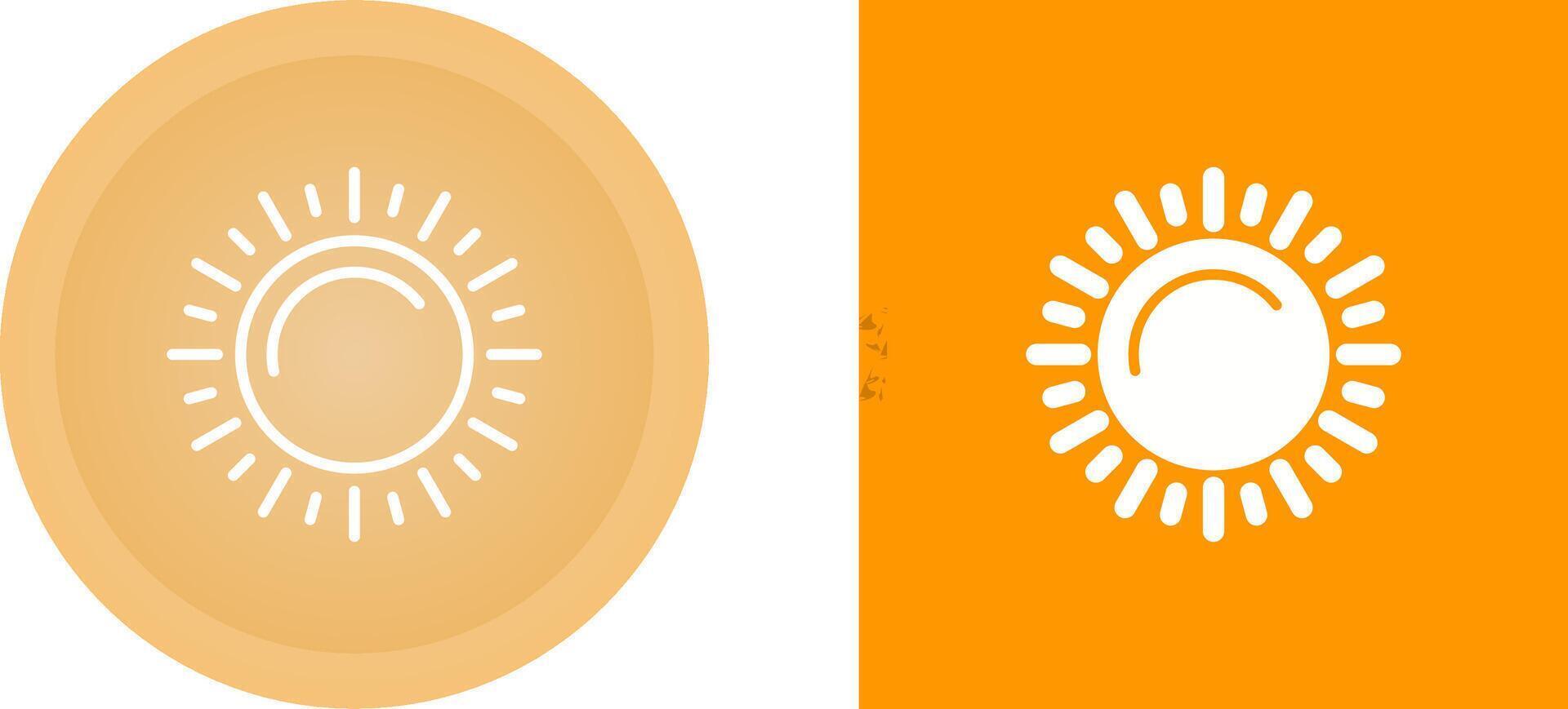 Sun Vector Icon
