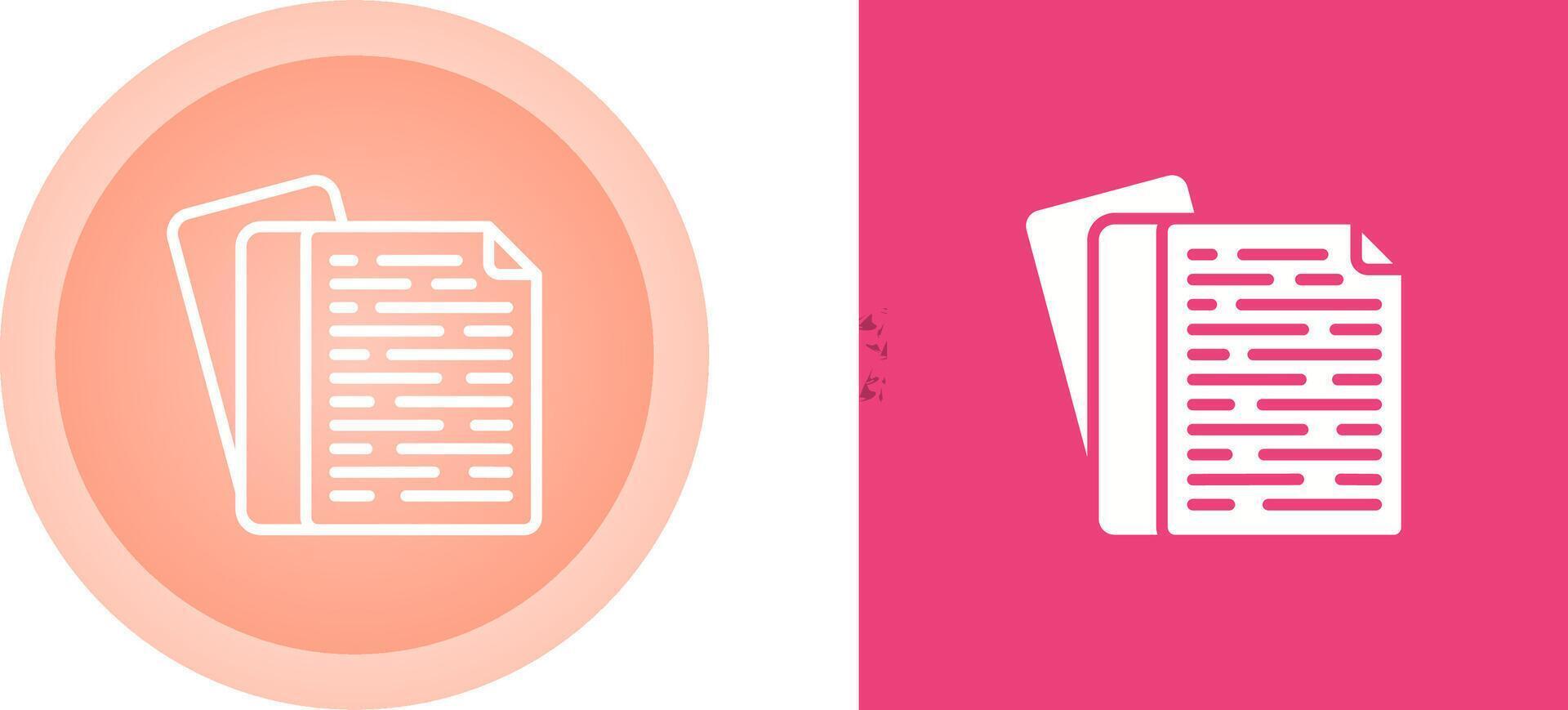 Documents Vector Icon