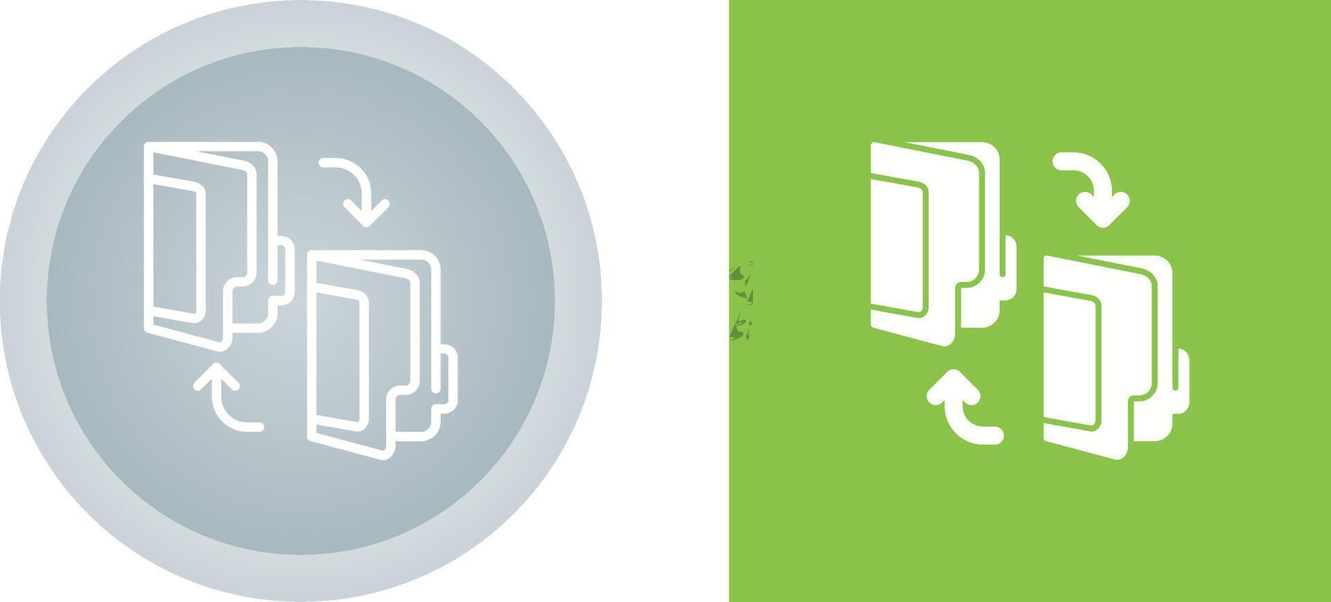 Folder Management Vector Icon