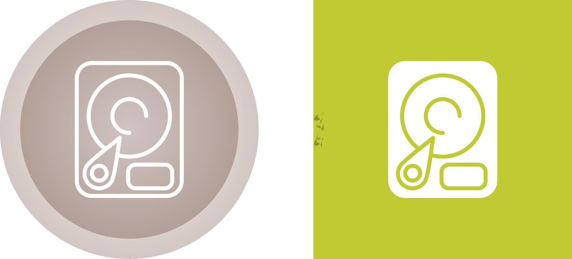 Hard Drive Vector Icon