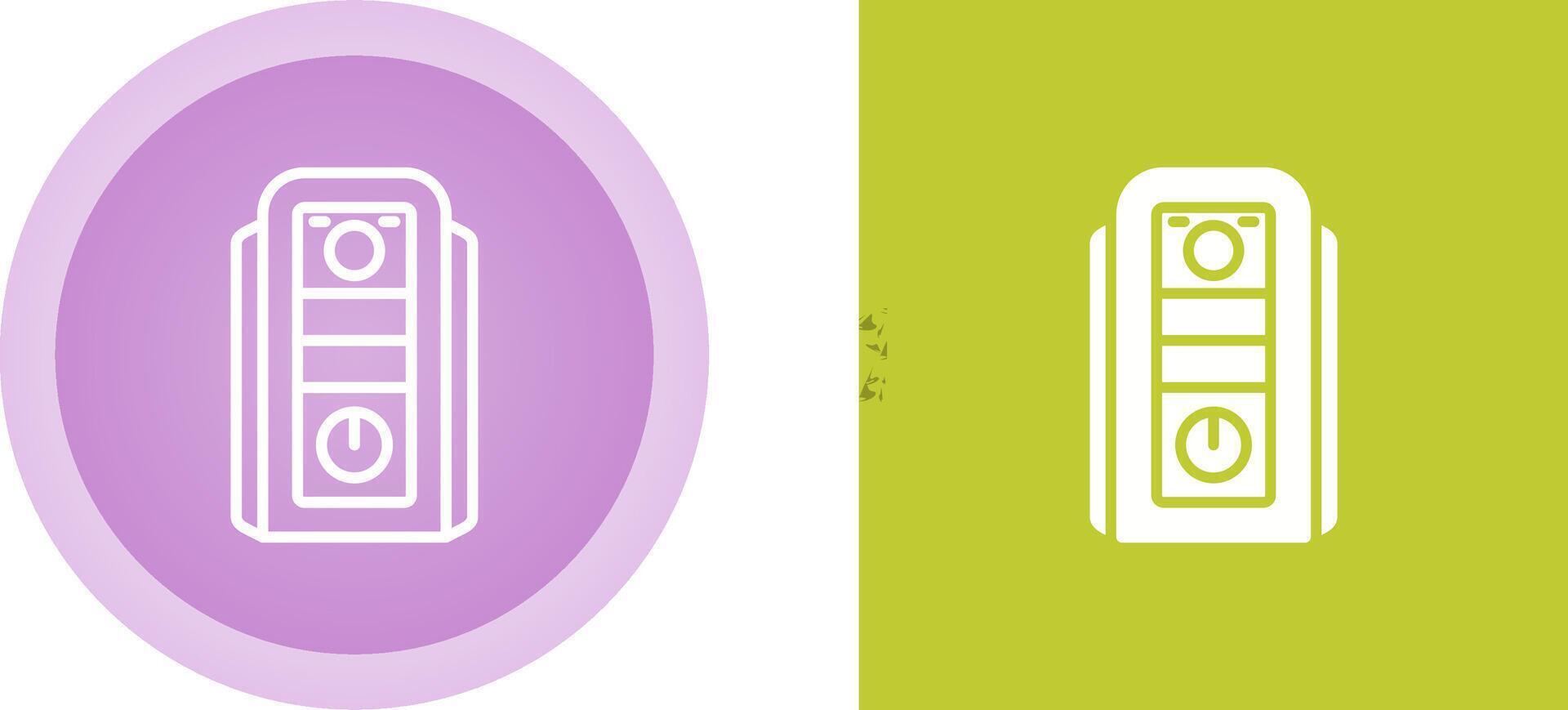 Unique Two Icons Set vector