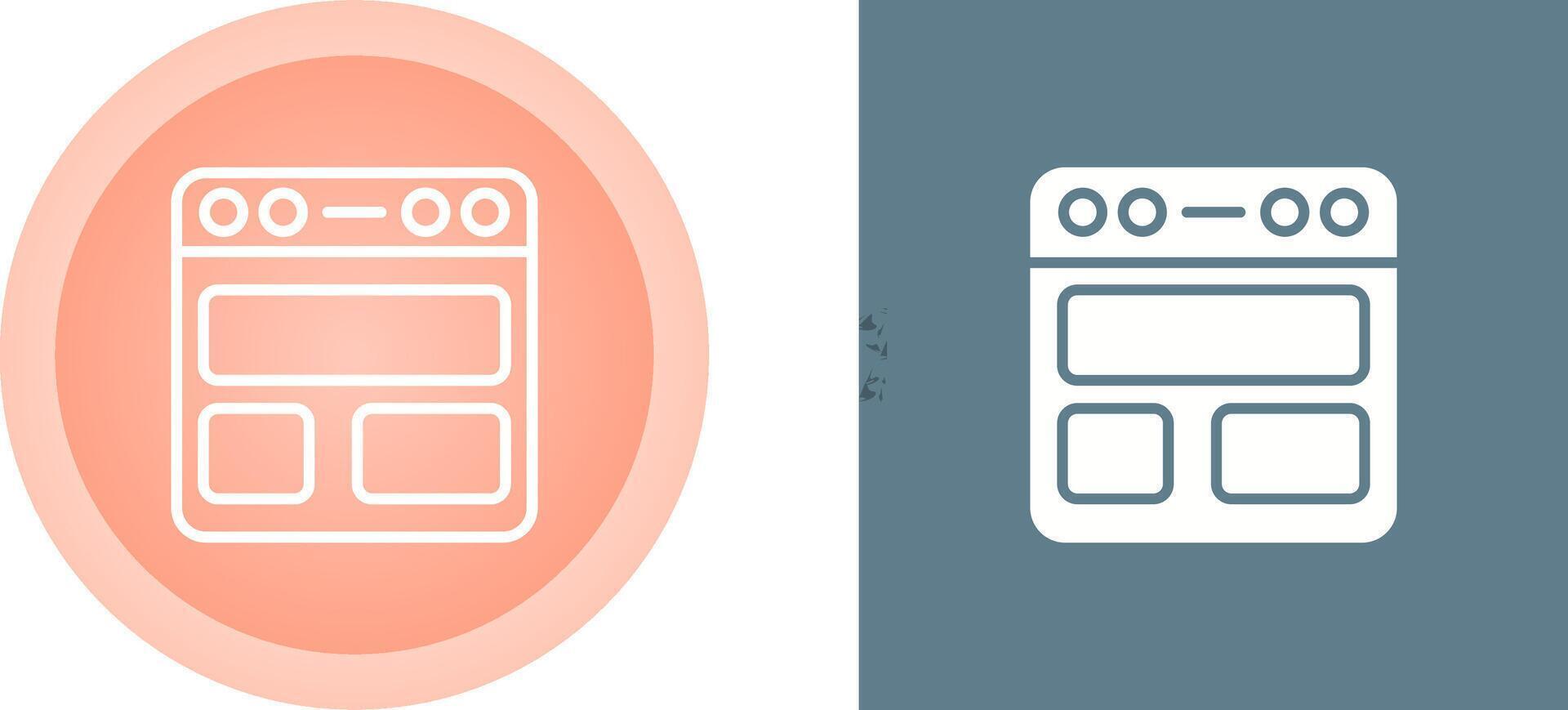 Browser Vector Icon