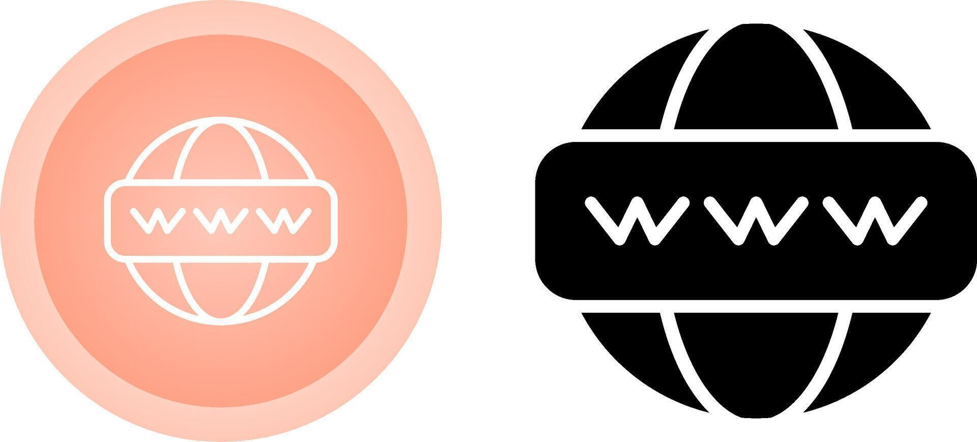 World Wide Web Vector Icon