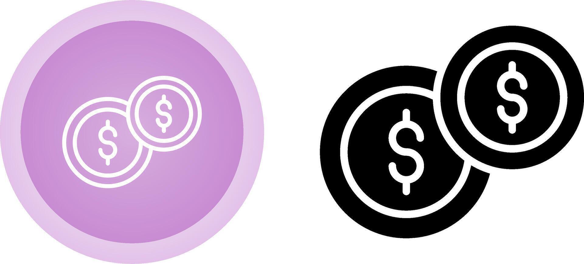 Coins Vector Icon