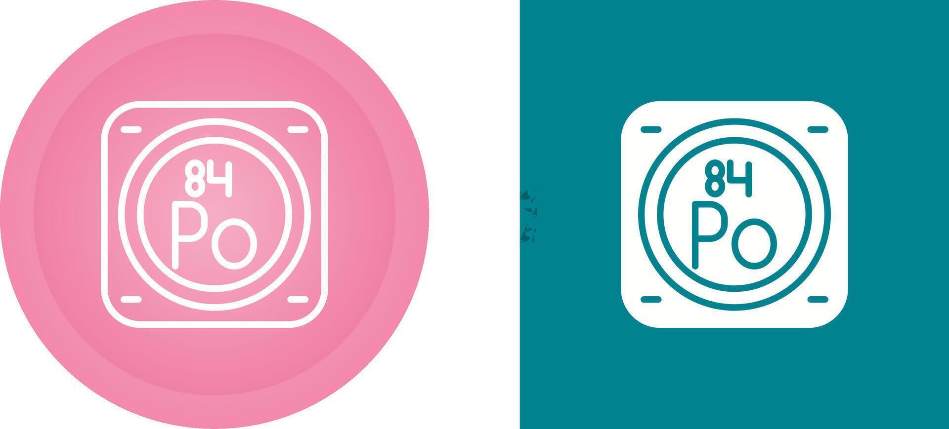 Chemical Element Vector Icon