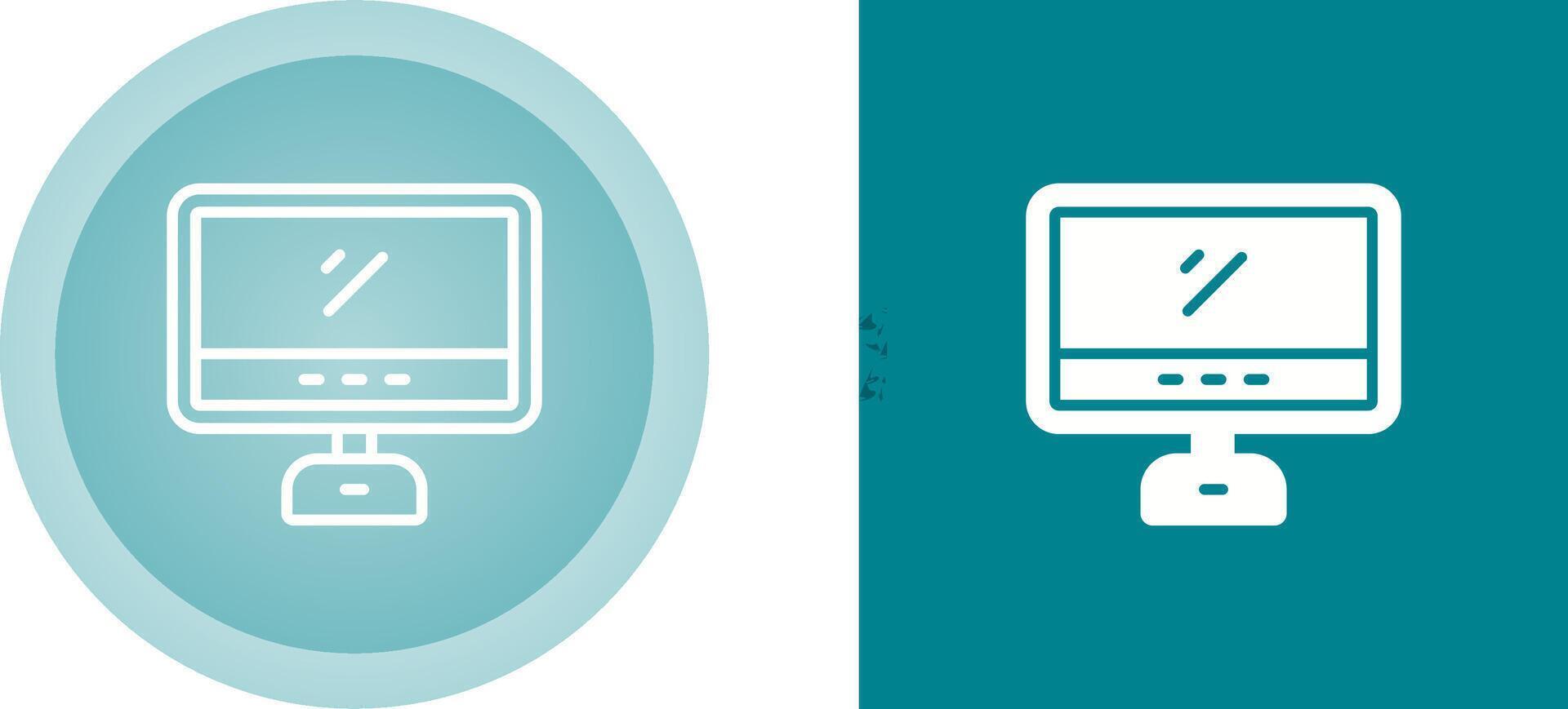 Desktop Vector Icon
