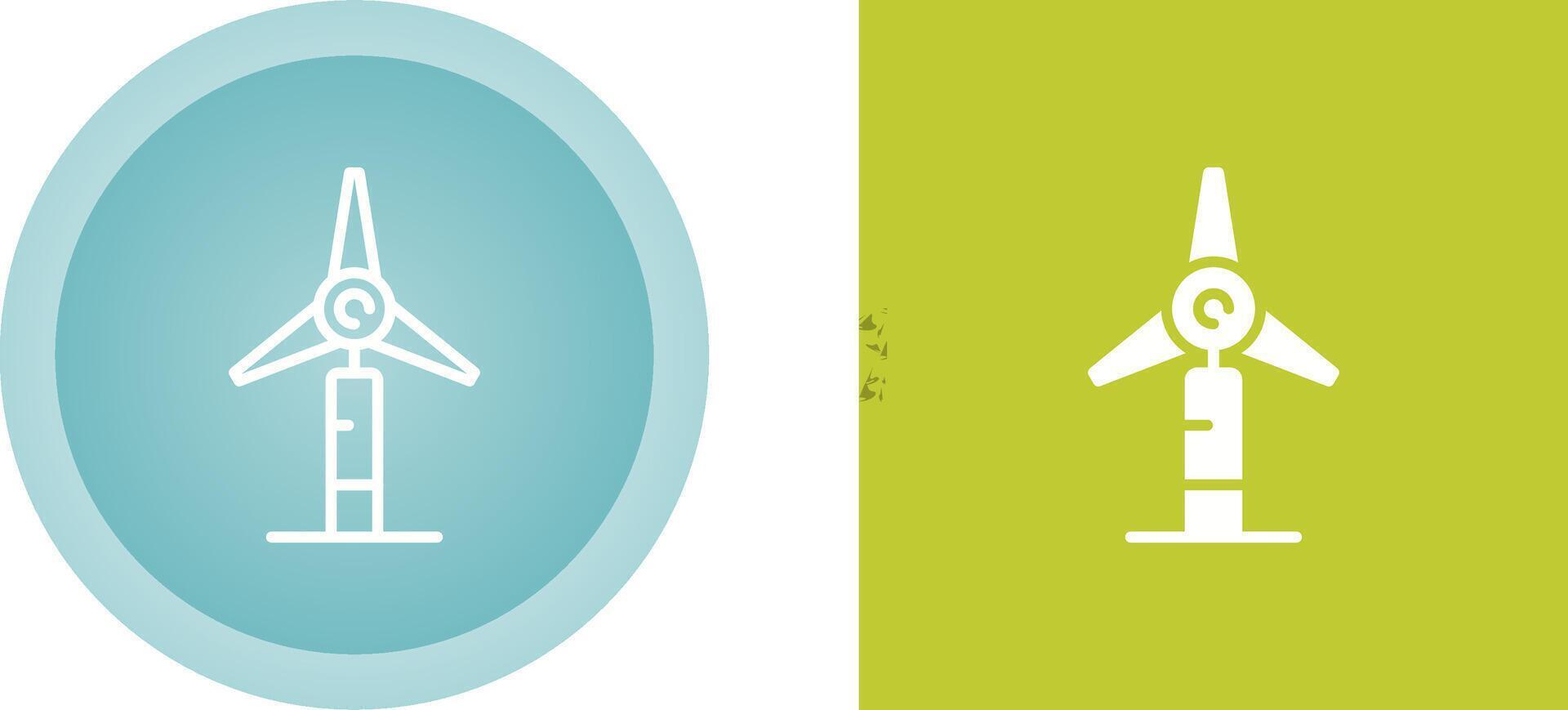 Windmill Vector Icon