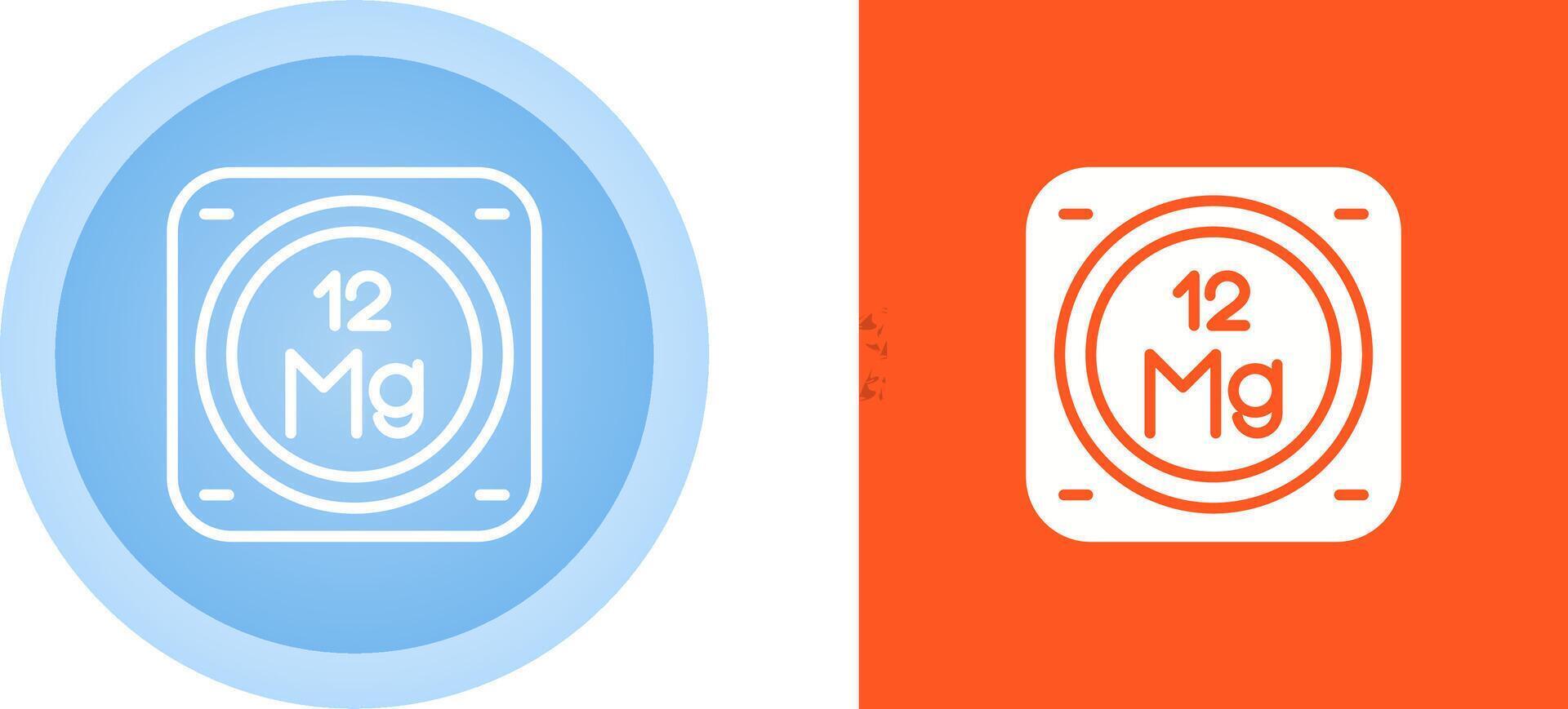 Magnesium Vector Icon