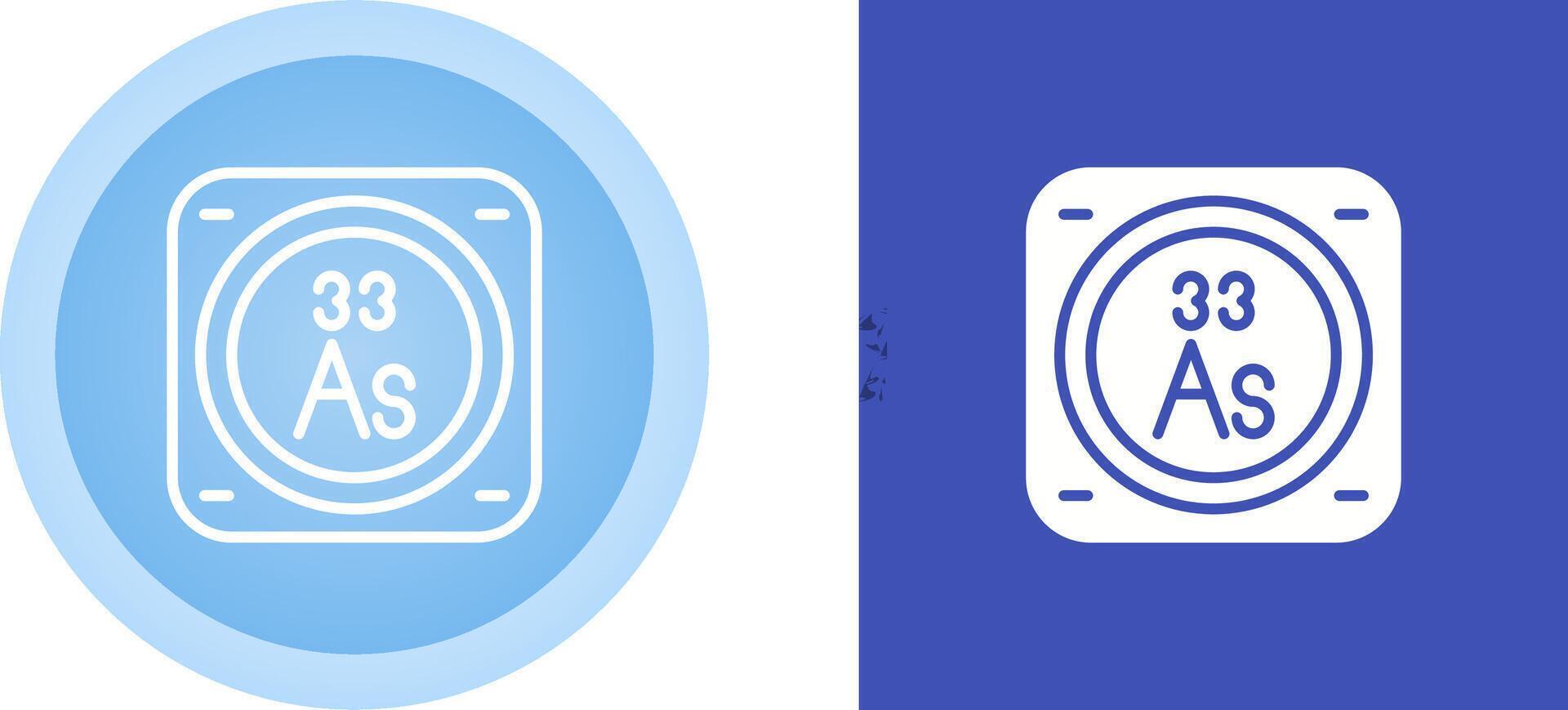 Arsenic Vector Icon