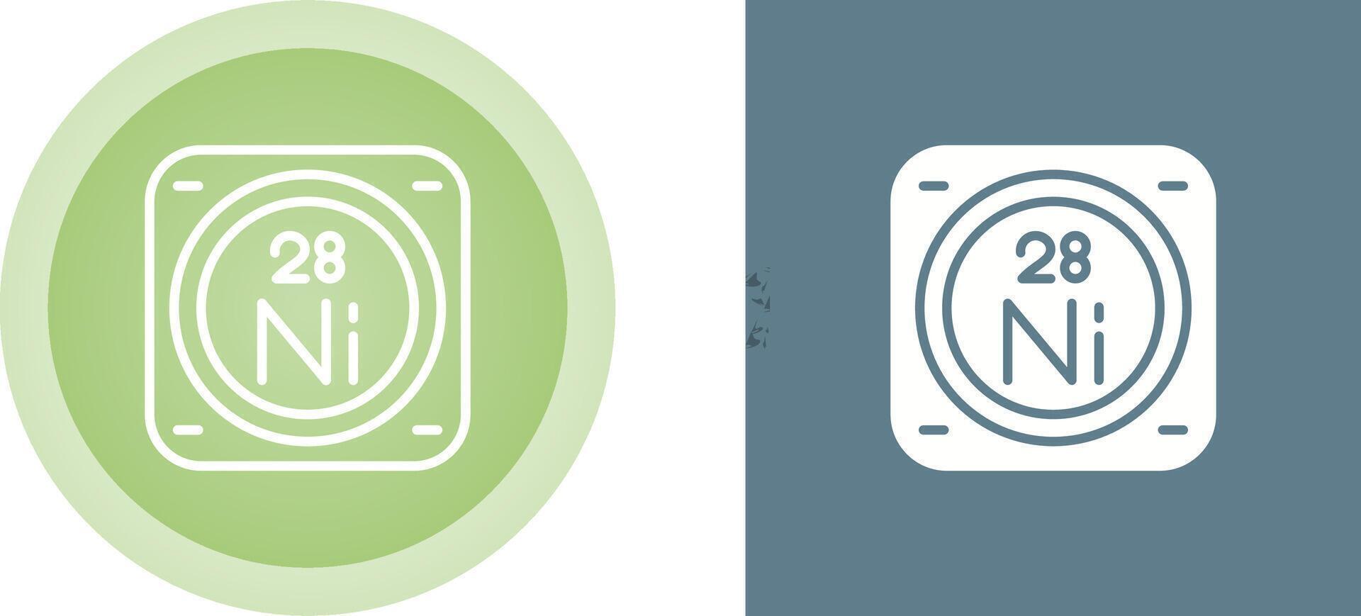 Nickel Vector Icon