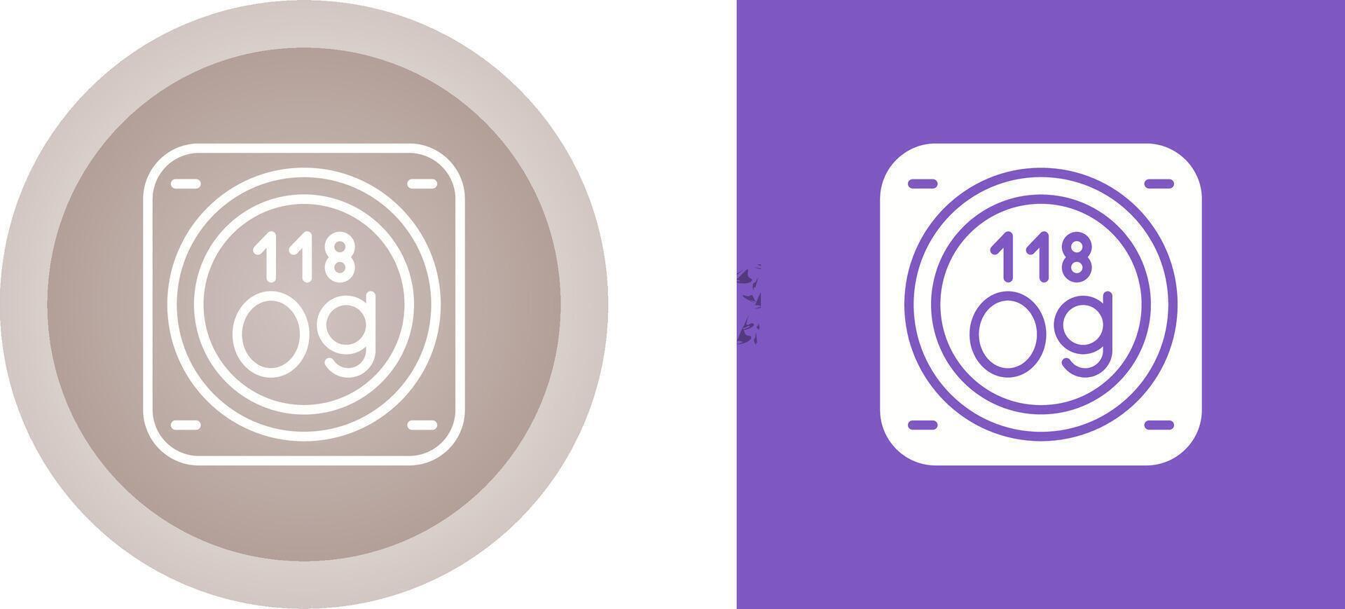 Chemical Element Vector Icon