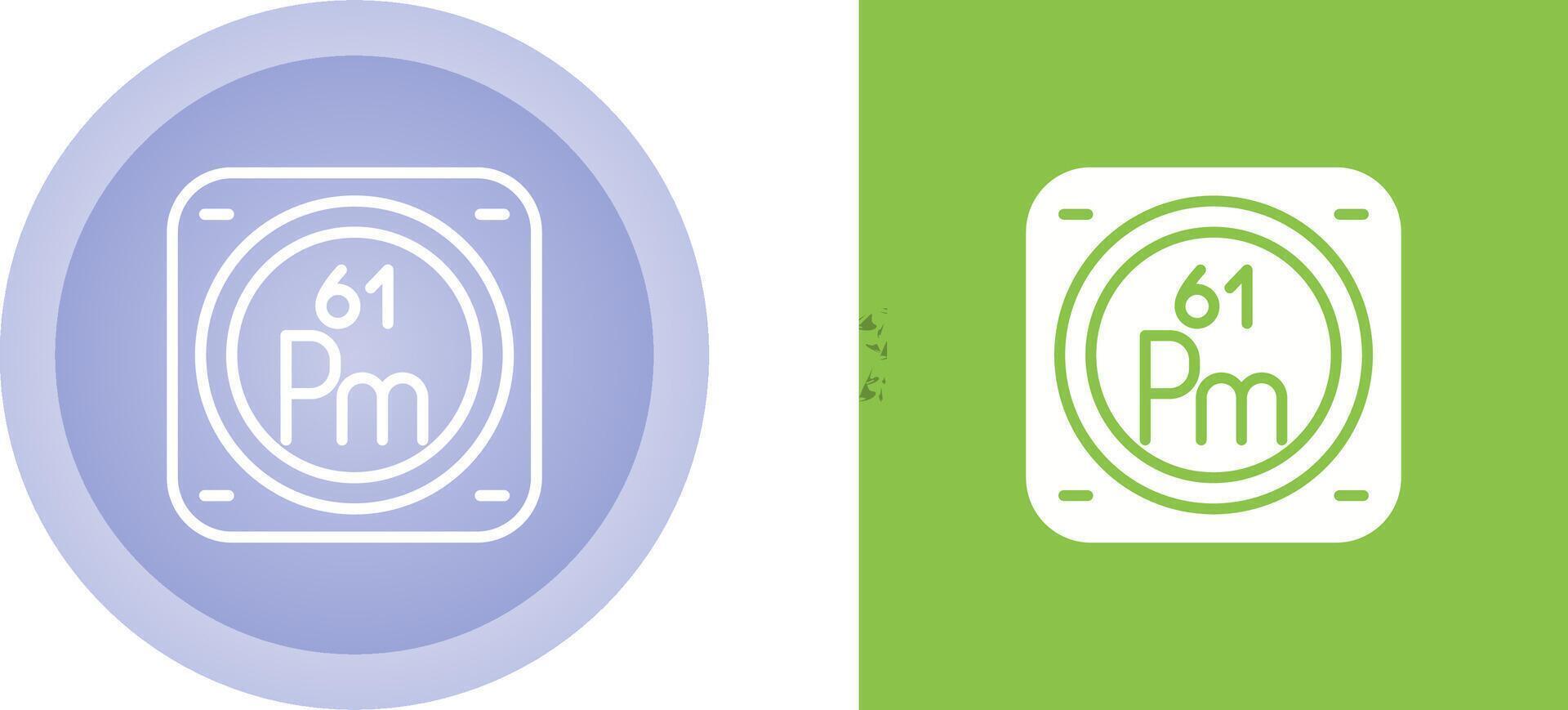 Chemical Element Vector Icon