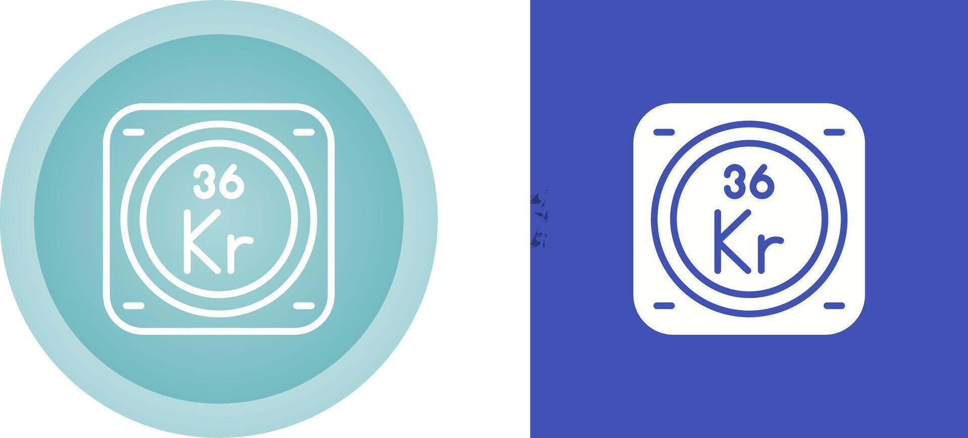 Chemical Element Vector Icon