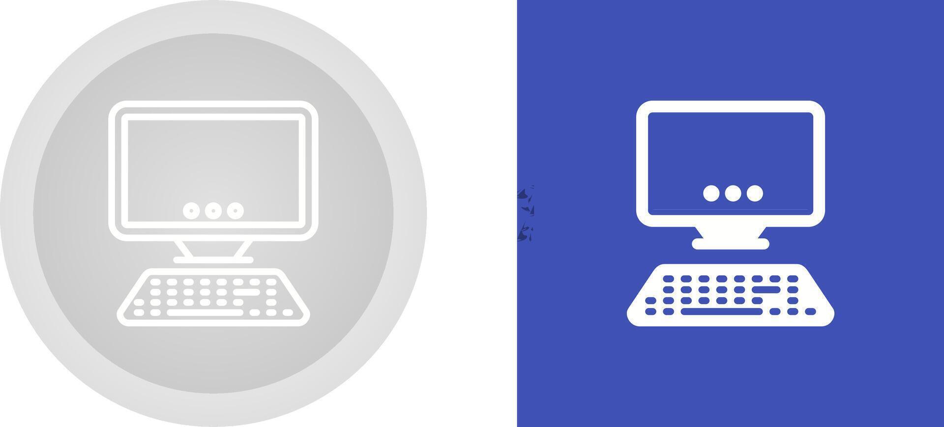 Desktop Vector Icon