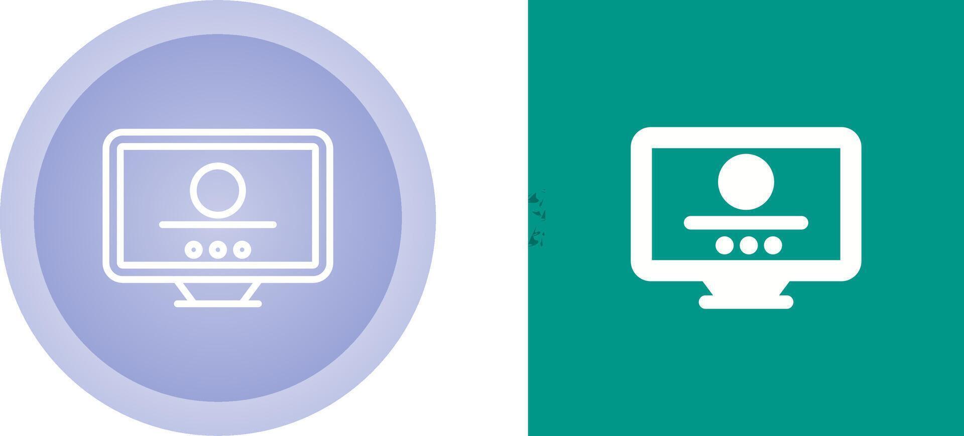 Desktop Vector Icon