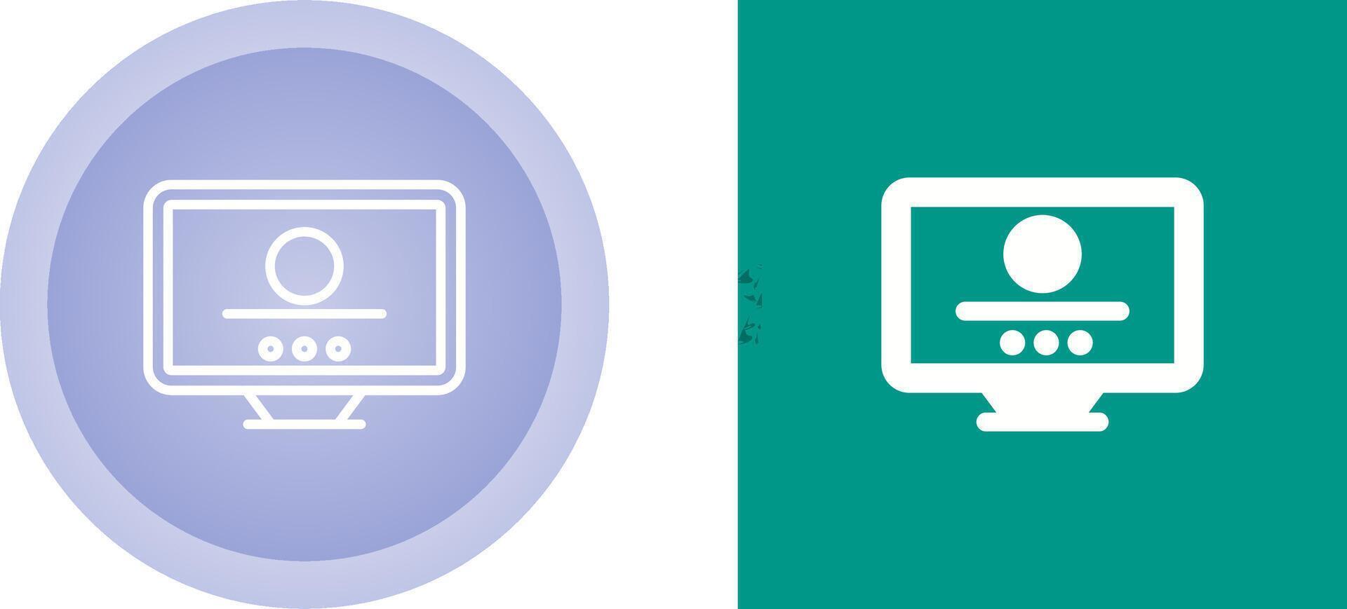 Desktop Vector Icon