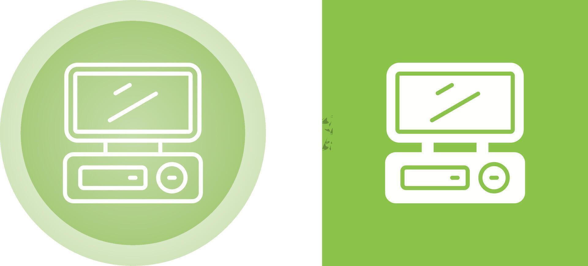 Desktop Vector Icon
