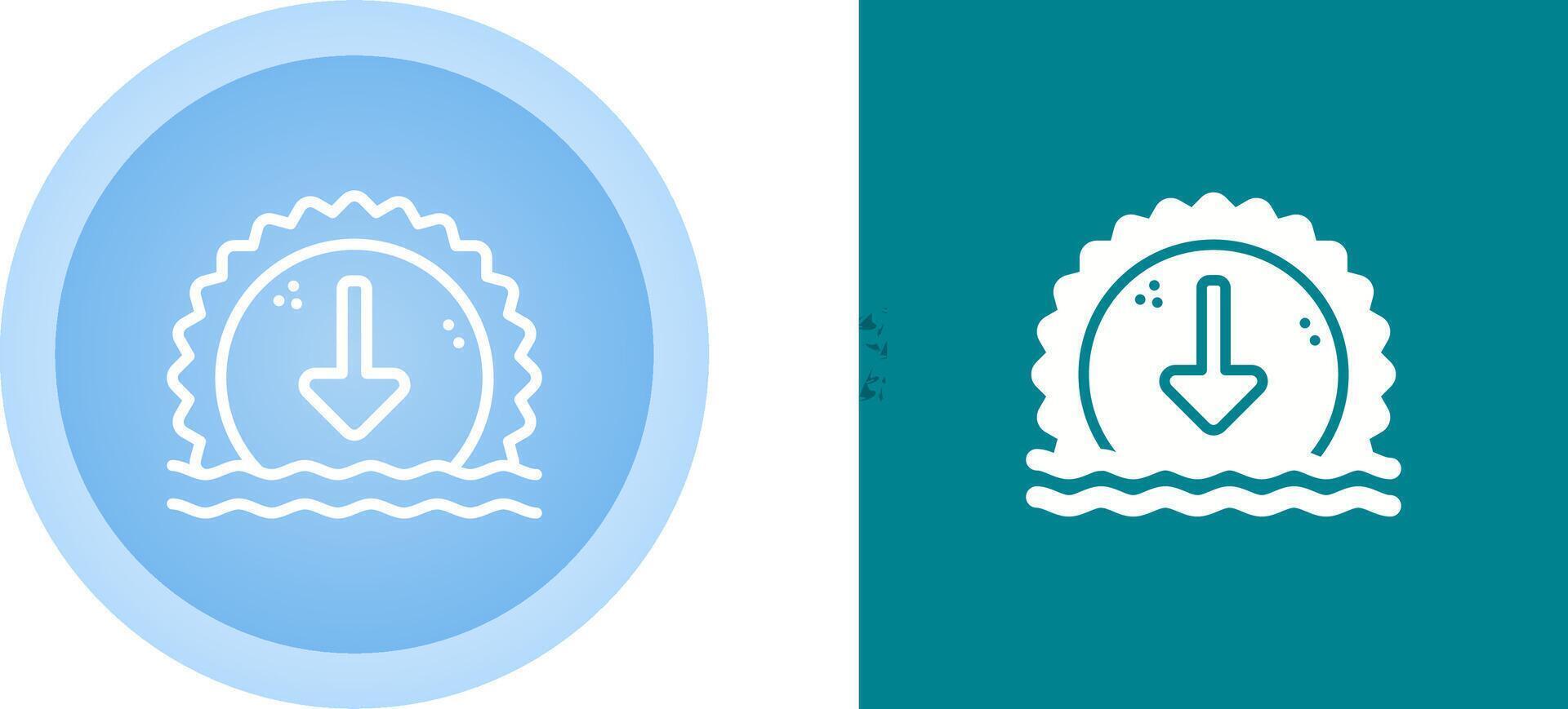 Sunset Vector Icon