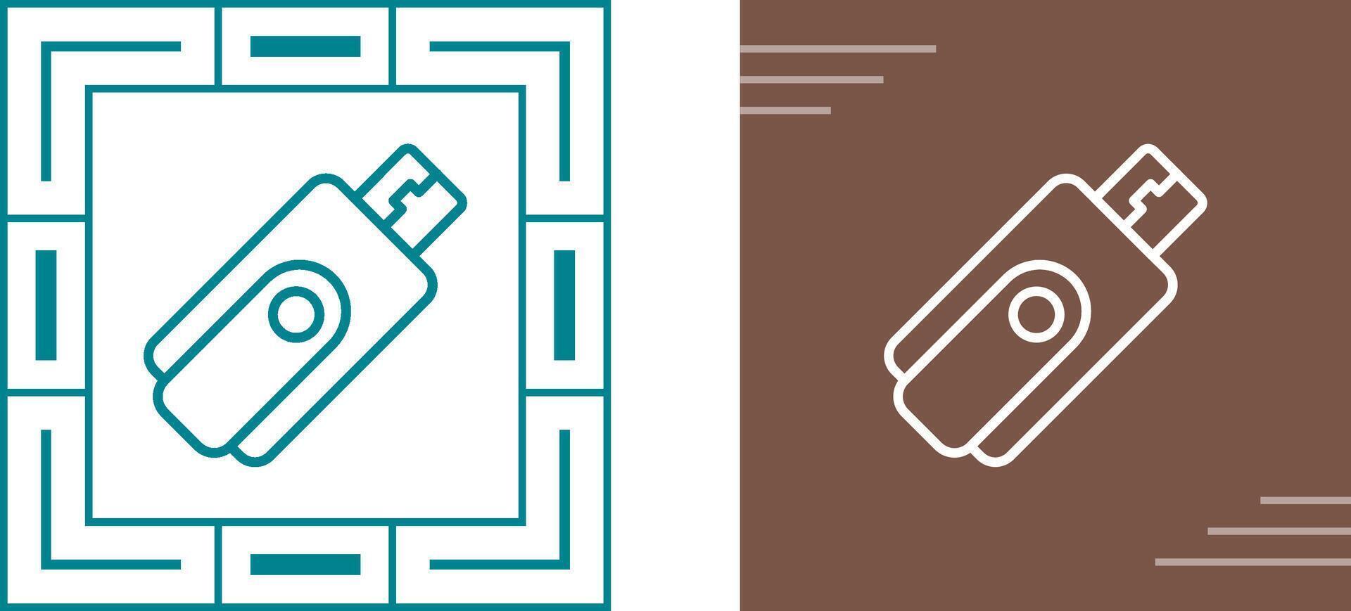 Flash Drive Vector Icon