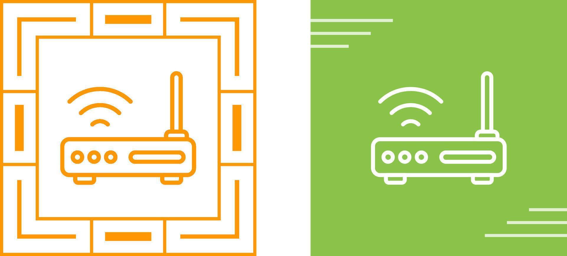 Wi-Fi Router Vector Icon
