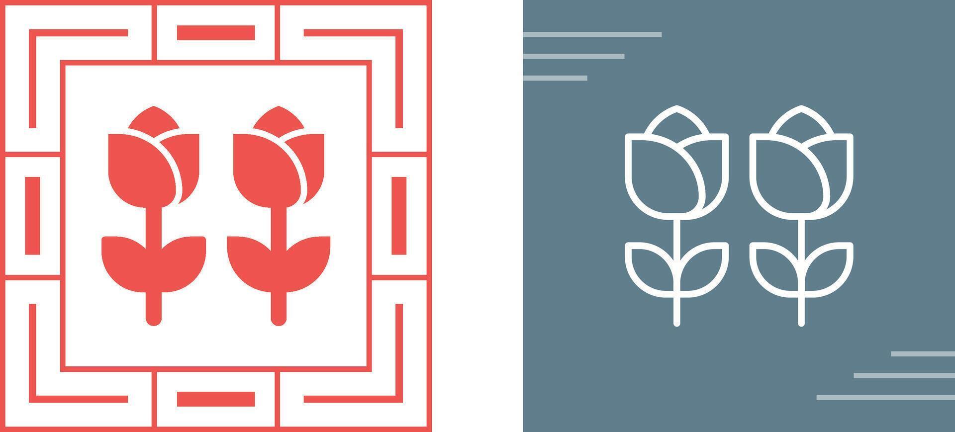 Roses Vector Icon