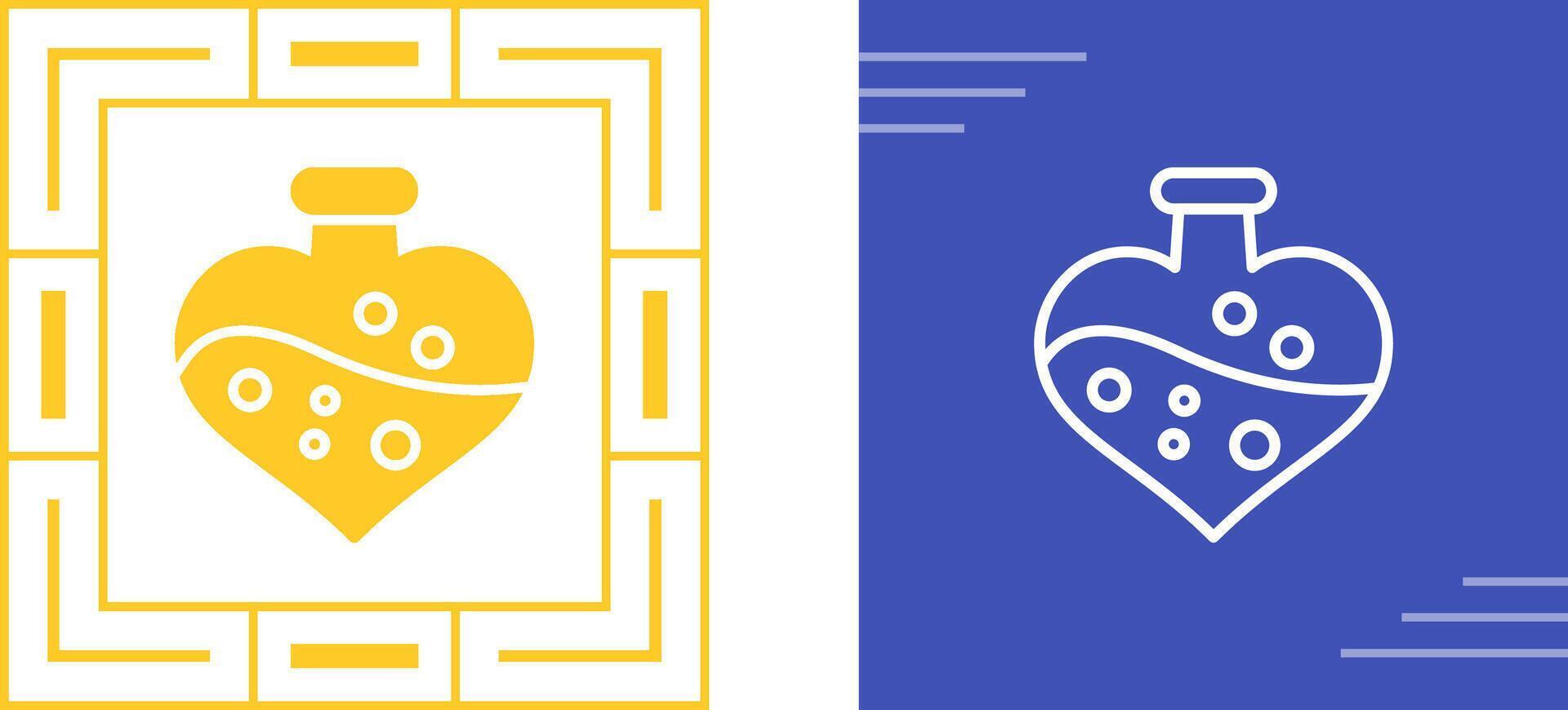 Love potion cocktail Vector Icon