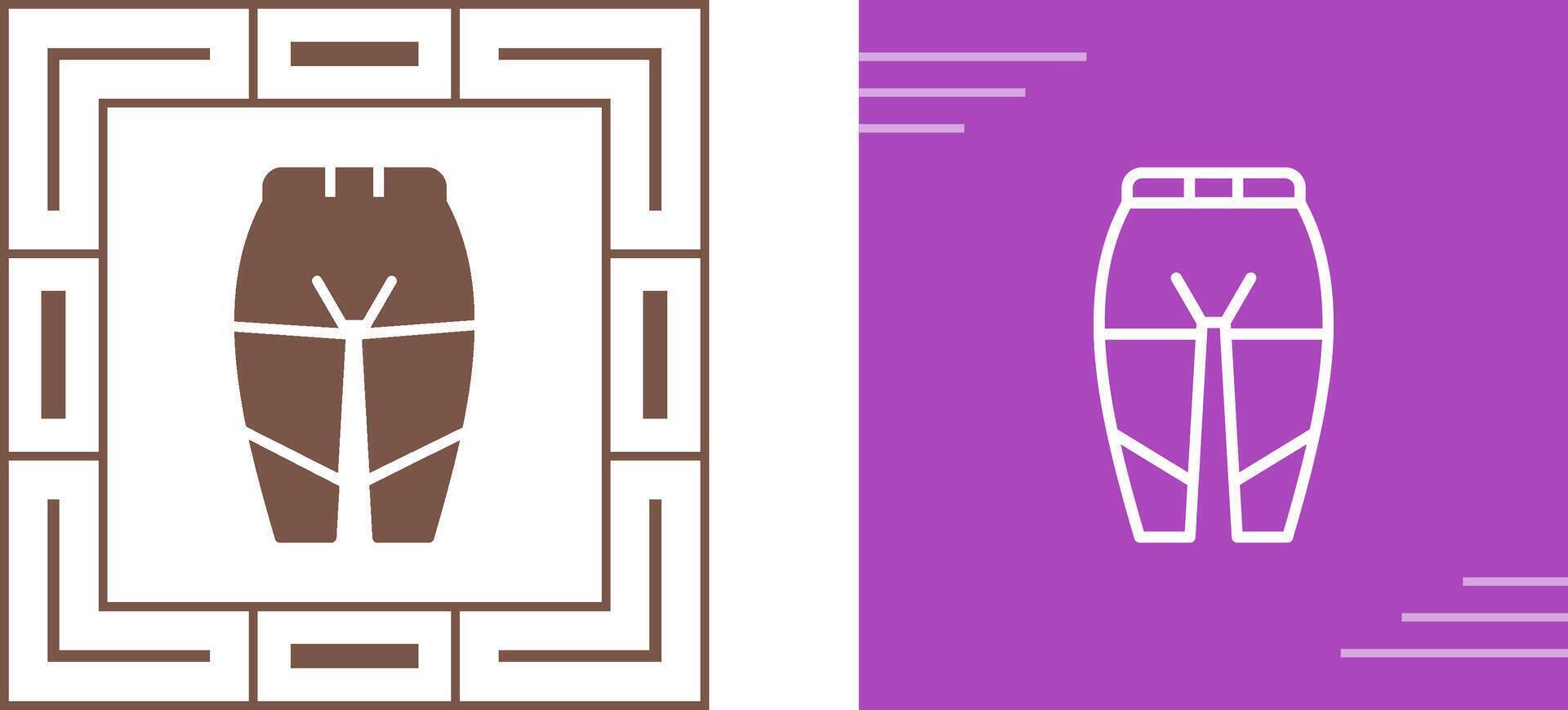 Thermal underwear Vector Icon