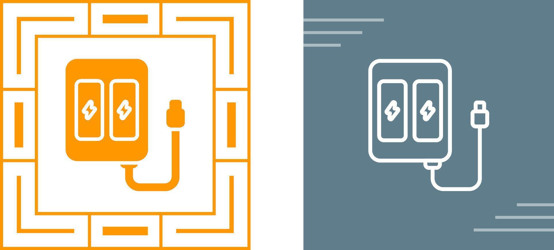 Backup phone charger Vector Icon