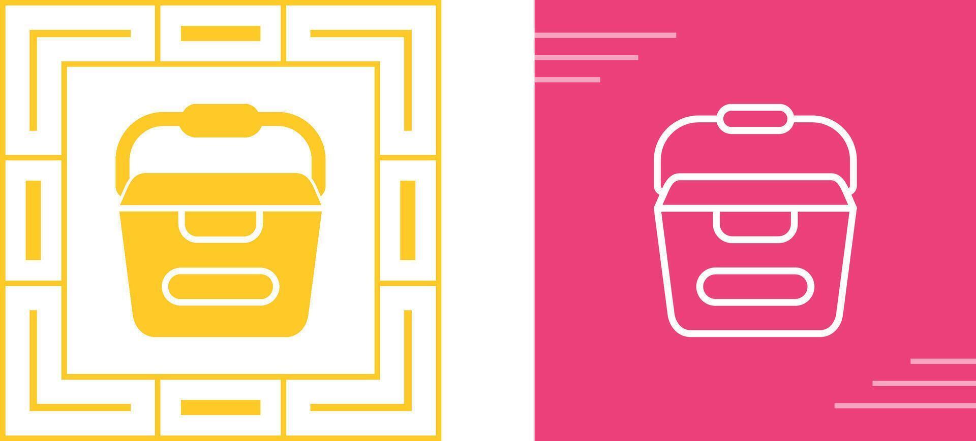 Portable water container Vector Icon