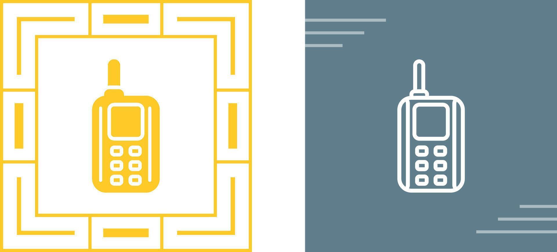 Walkie Talkie Vector Icon