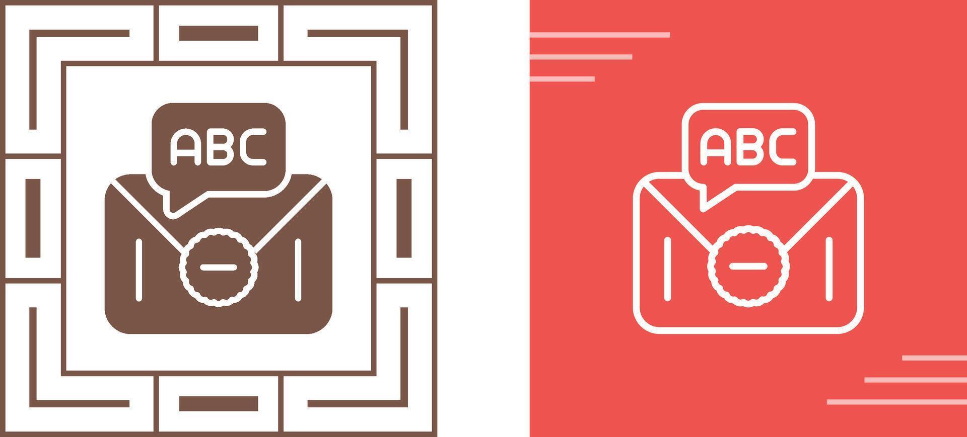 Text Message Vector Icon
