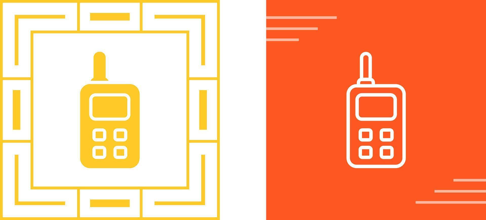Walkie Talkie Vector Icon