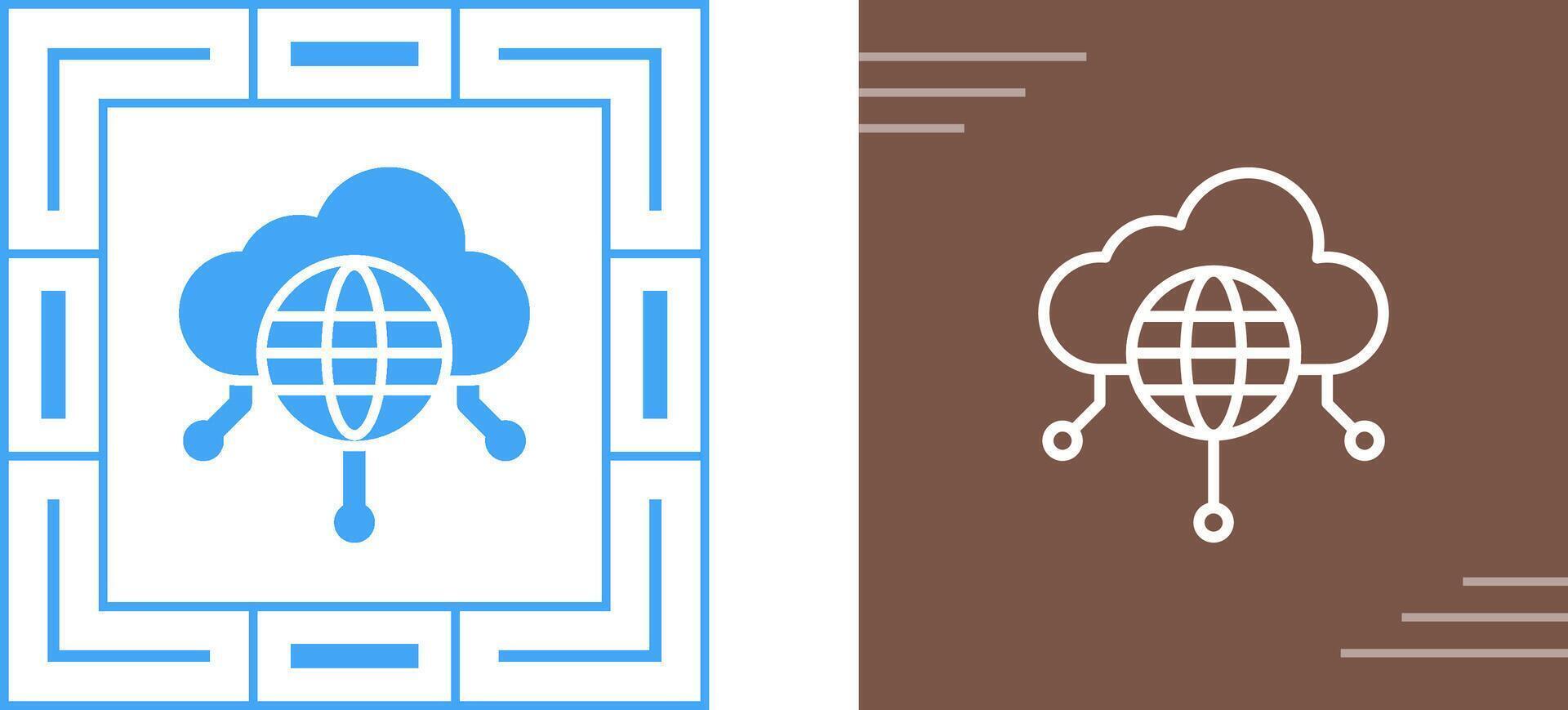 público nube vector icono