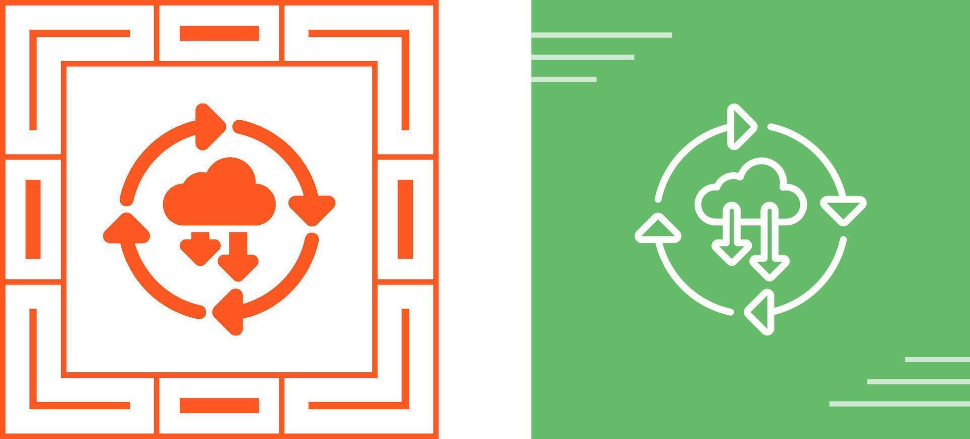 Continuous Deployment Vector Icon